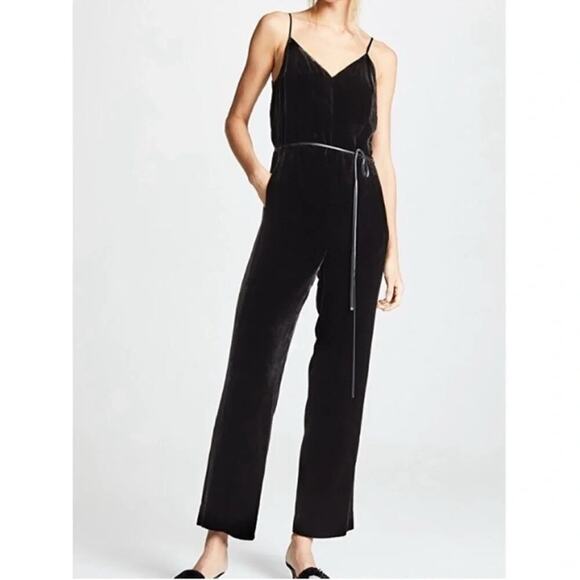 rag & bone Pants - Rag & Bone Jamie Velvet Jumpsuit size 2